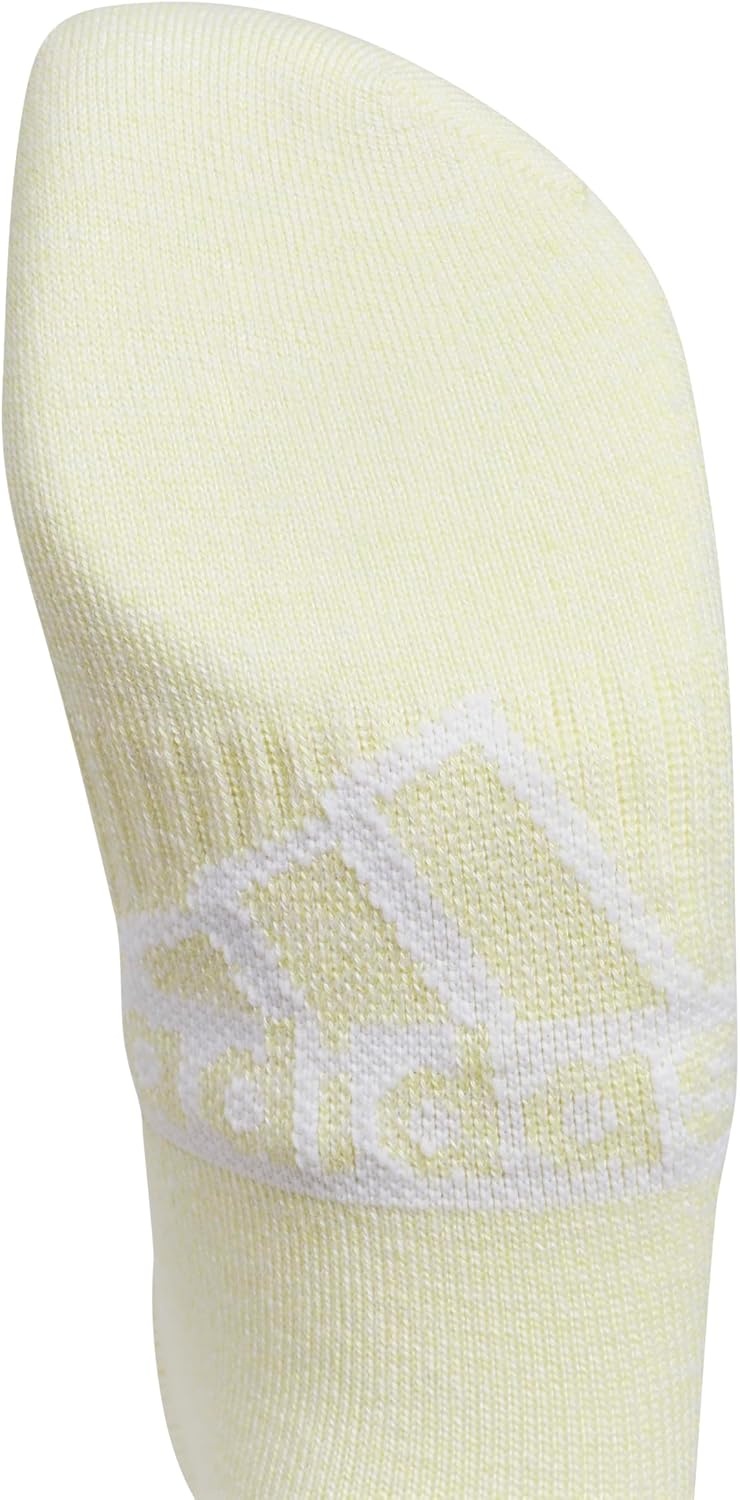 image:imageadidas Womens Superlite No Show Socks 6 Pairs Lightweight amp BreathableClassicPowder YellowWonder SilverWarm Clay Pink