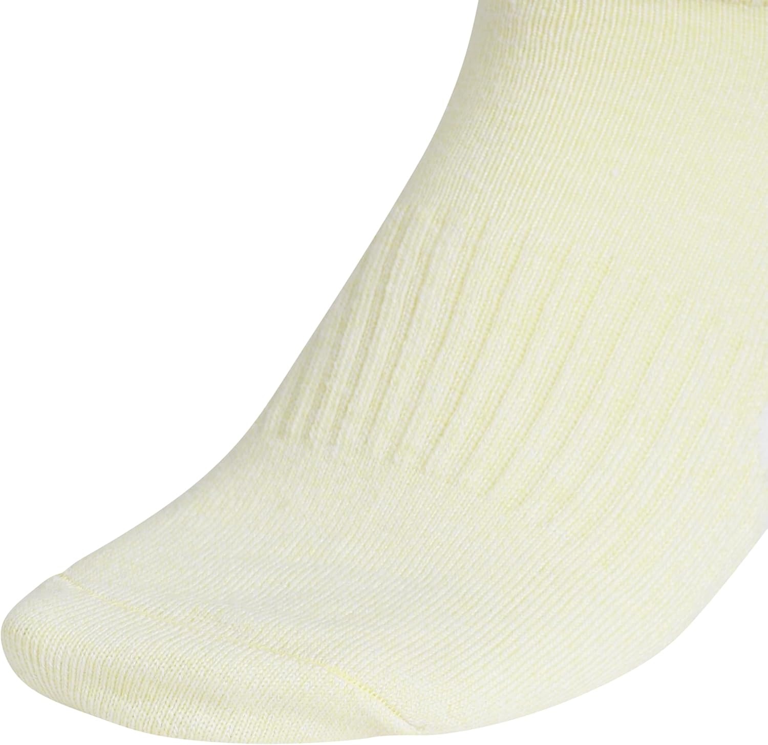 image:imageadidas Womens Superlite No Show Socks 6 Pairs Lightweight amp BreathableClassicPowder YellowWonder SilverWarm Clay Pink