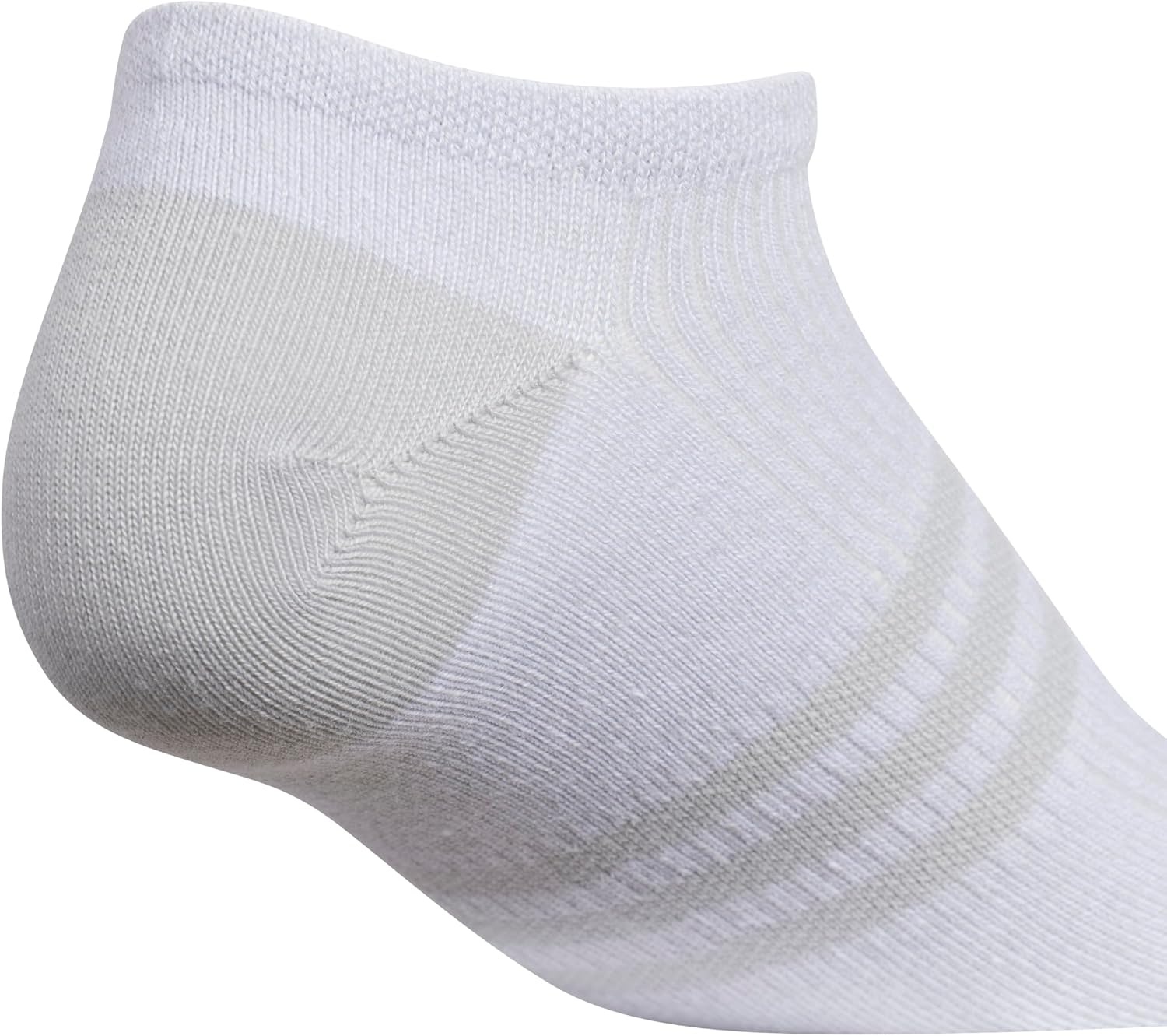 image:imageadidas Womens Superlite No Show Socks 6 Pairs Lightweight amp BreathableWhiteClear Onix GreyWarm Clay Pink3