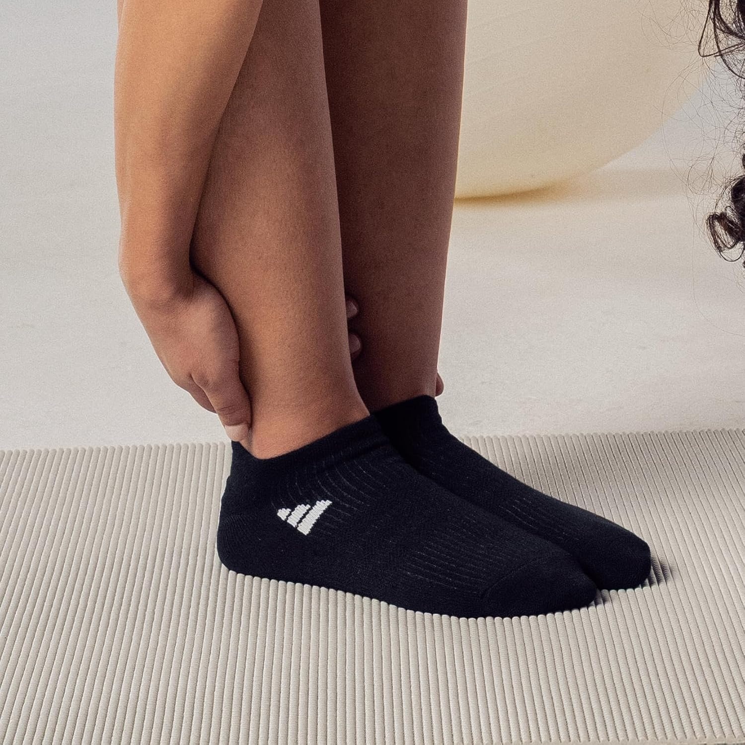 image:imageadidas Womens Superlite No Show Socks 6 Pairs Lightweight amp BreathableWonder Sage GreenIce LavenderCrystal Linen Beige3