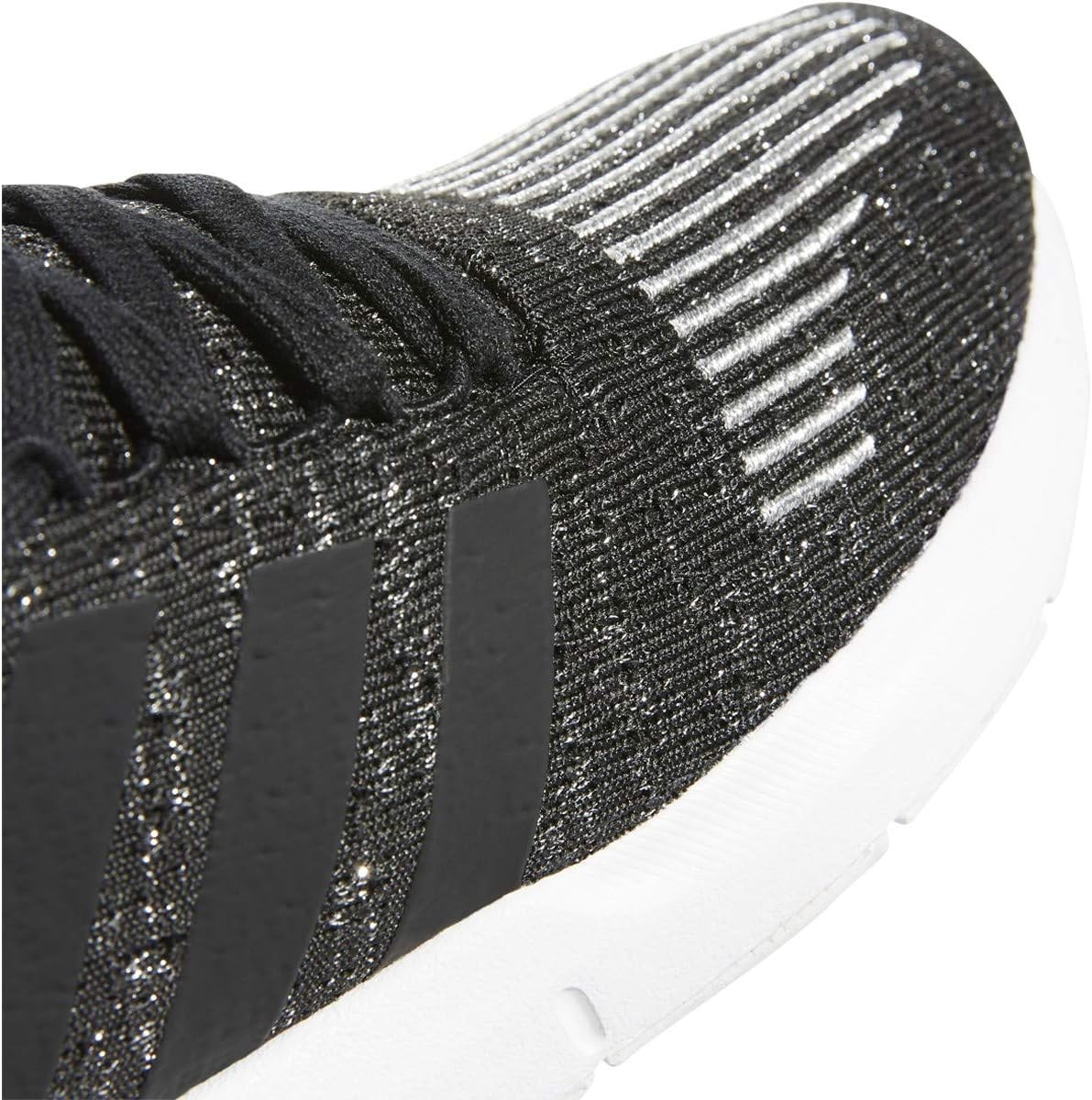 image:imageadidas Womens Swift Run 10 ShoesBlackSilver Metallic