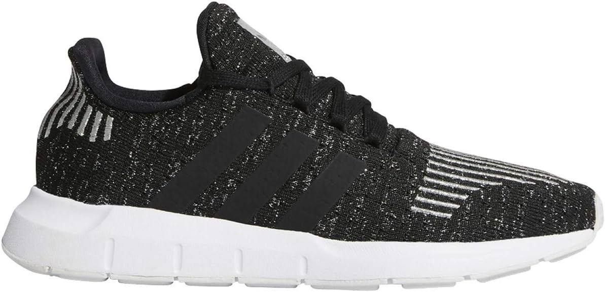 image:imageadidas Womens Swift Run 10 ShoesBlackSilver Metallic