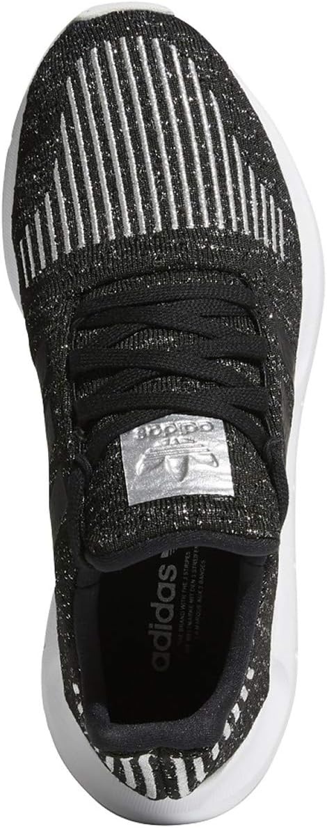 image:imageadidas Womens Swift Run 10 ShoesBlackSilver Metallic