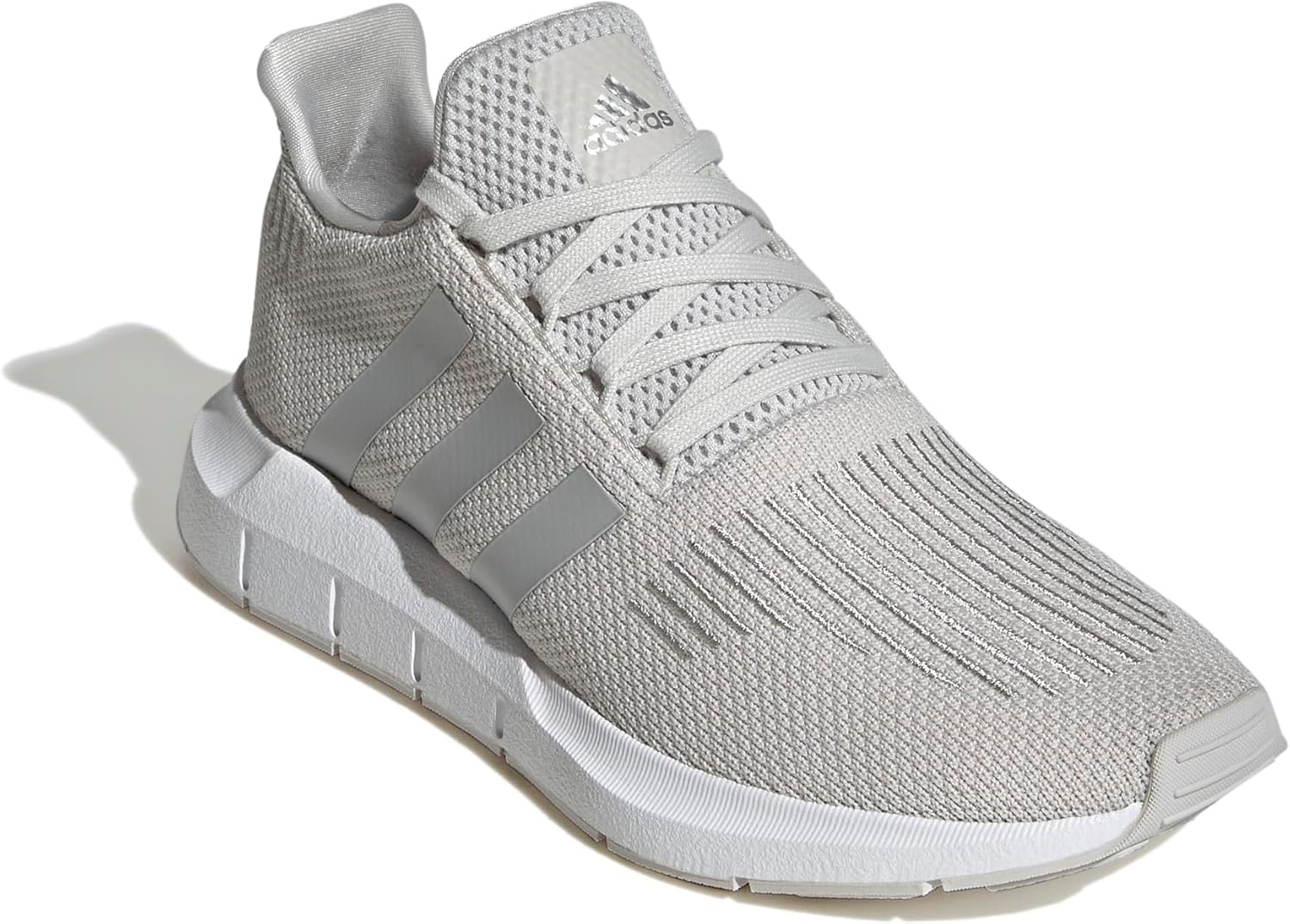 image:imageadidas Womens Swift Run 10 ShoesGrey OneGreySilver Metallic