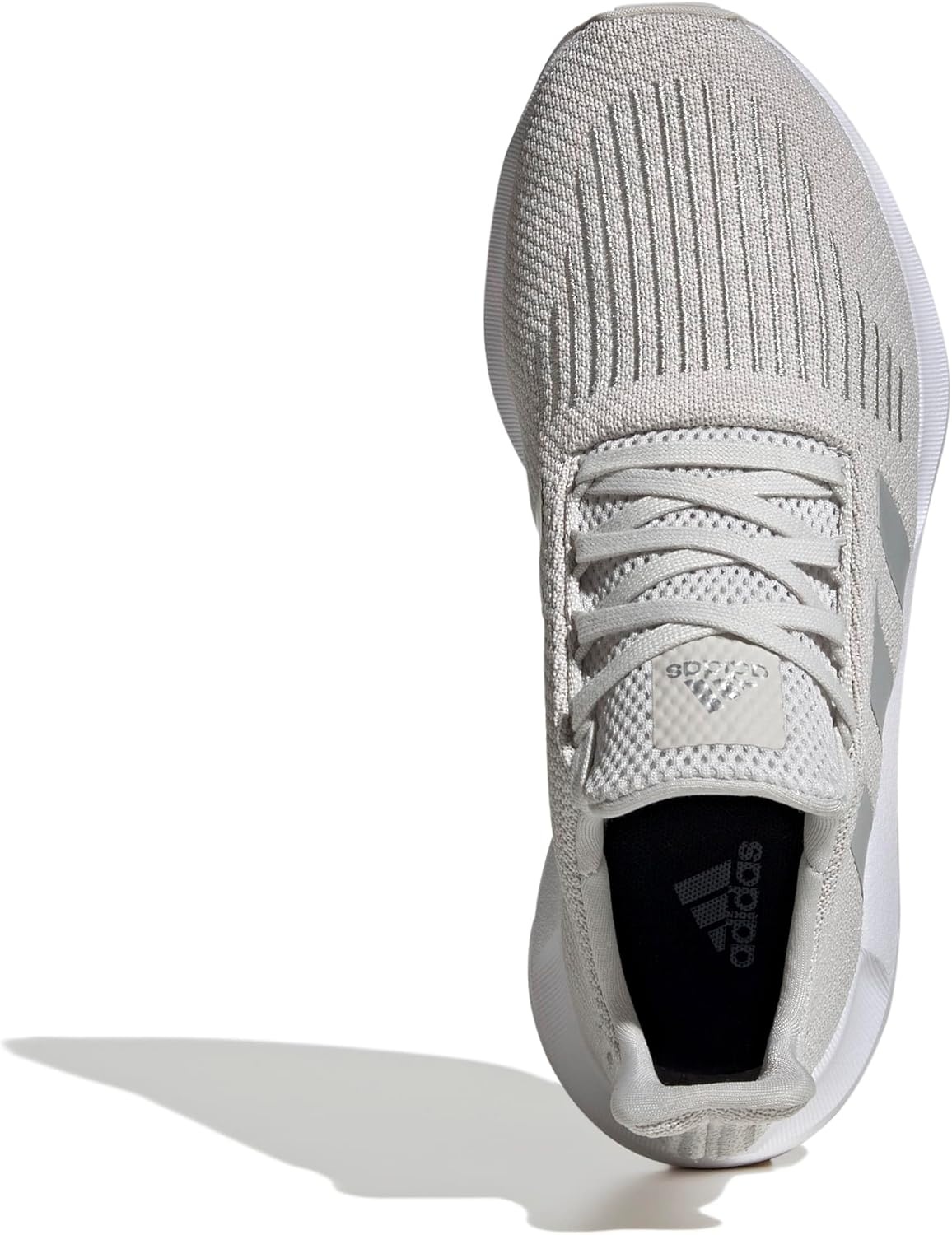 image:imageadidas Womens Swift Run 10 ShoesGrey OneGreySilver Metallic