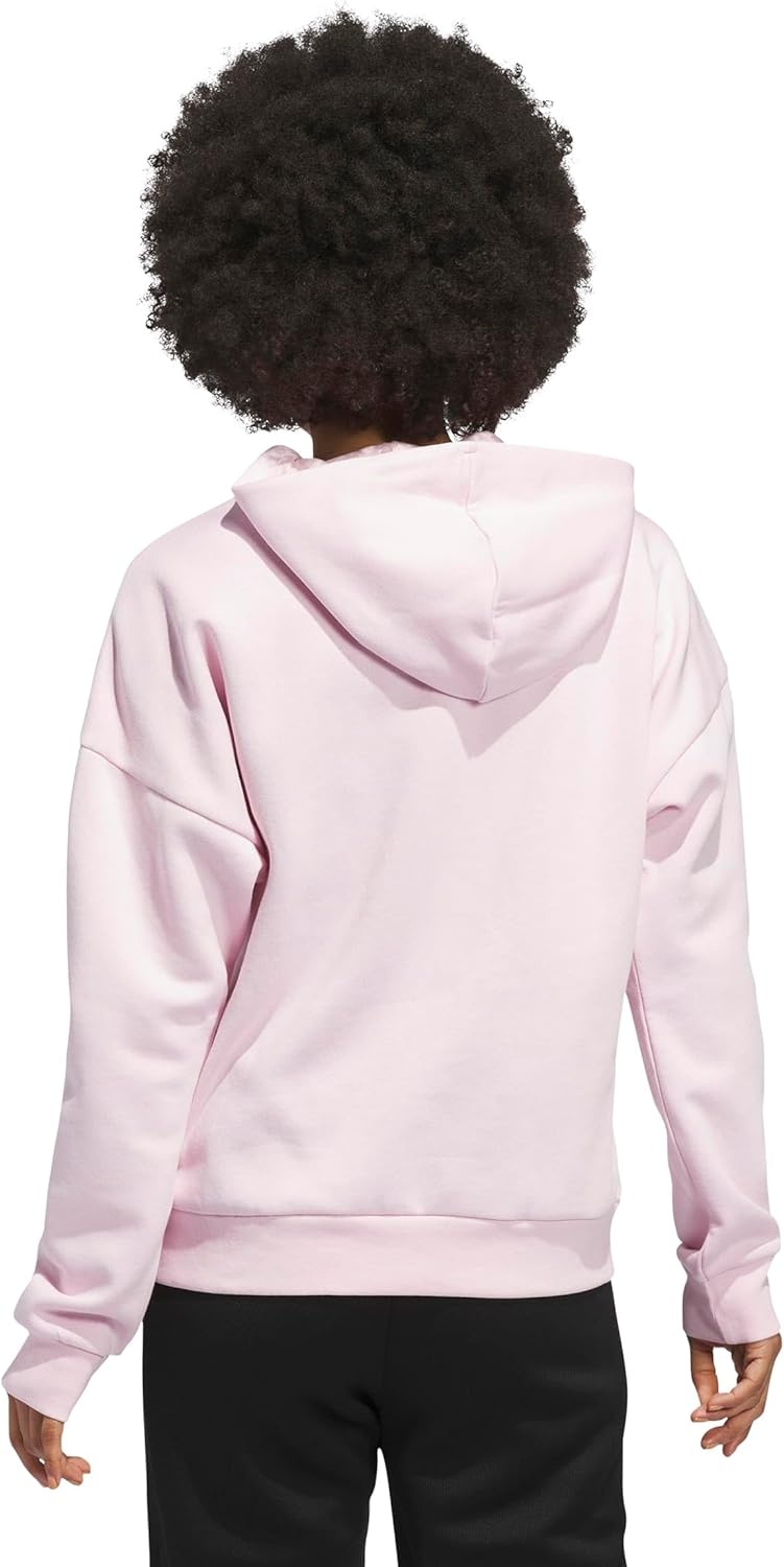image:imageadidas Womens Wordmark Graphic HoodieClear Pink
