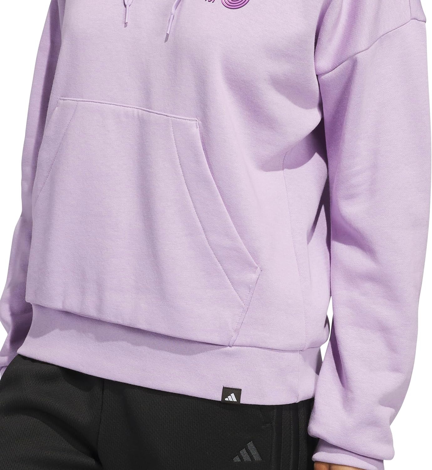 image:imageadidas Womens Wordmark Graphic HoodiePowder Plum
