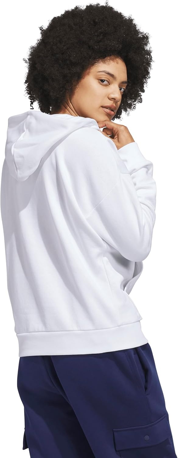 image:imageadidas Womens Wordmark Graphic HoodieWhite