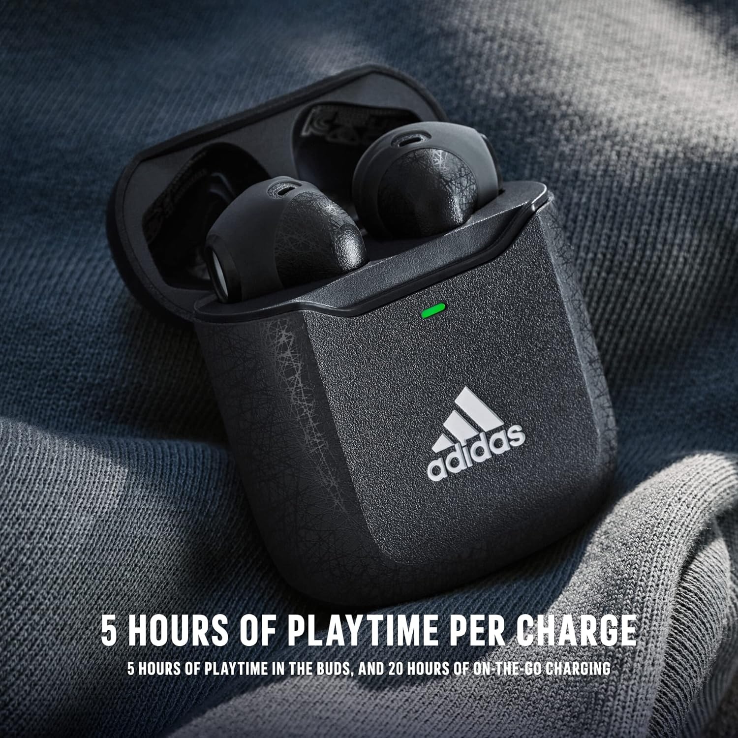image:imageadidas ZNE 01 True Wireless Sports Earbuds Night GreyNight Grey
