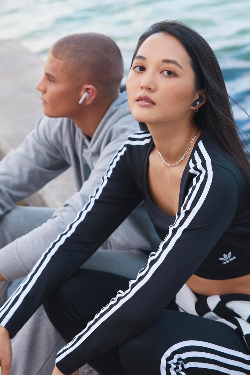 image:imageadidas ZNE 01 True Wireless Sports Earbuds Night GreyNight Grey