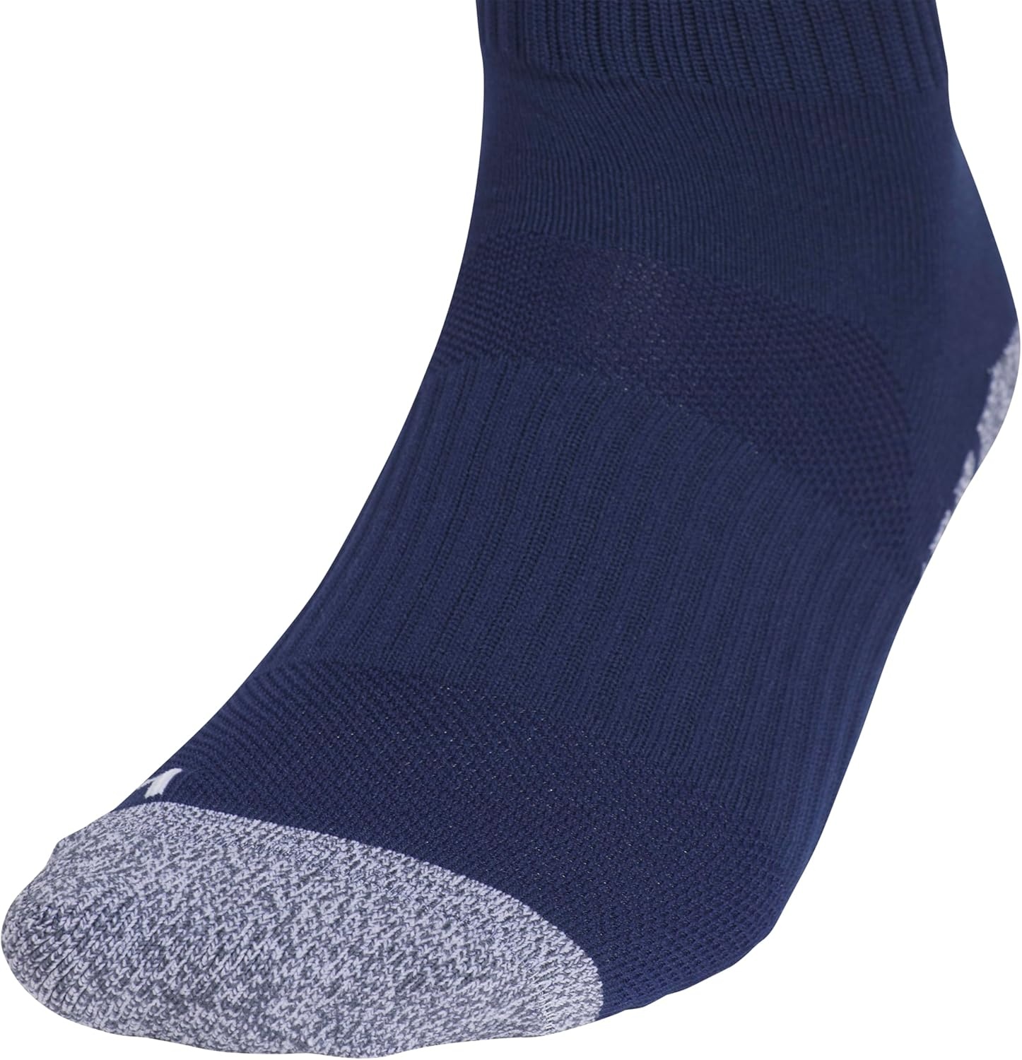 image:imageadidas unisex 3stripe Hoop Soccer Socks 1pair With Arch Compression for a Secure FitNavy Blue 2White