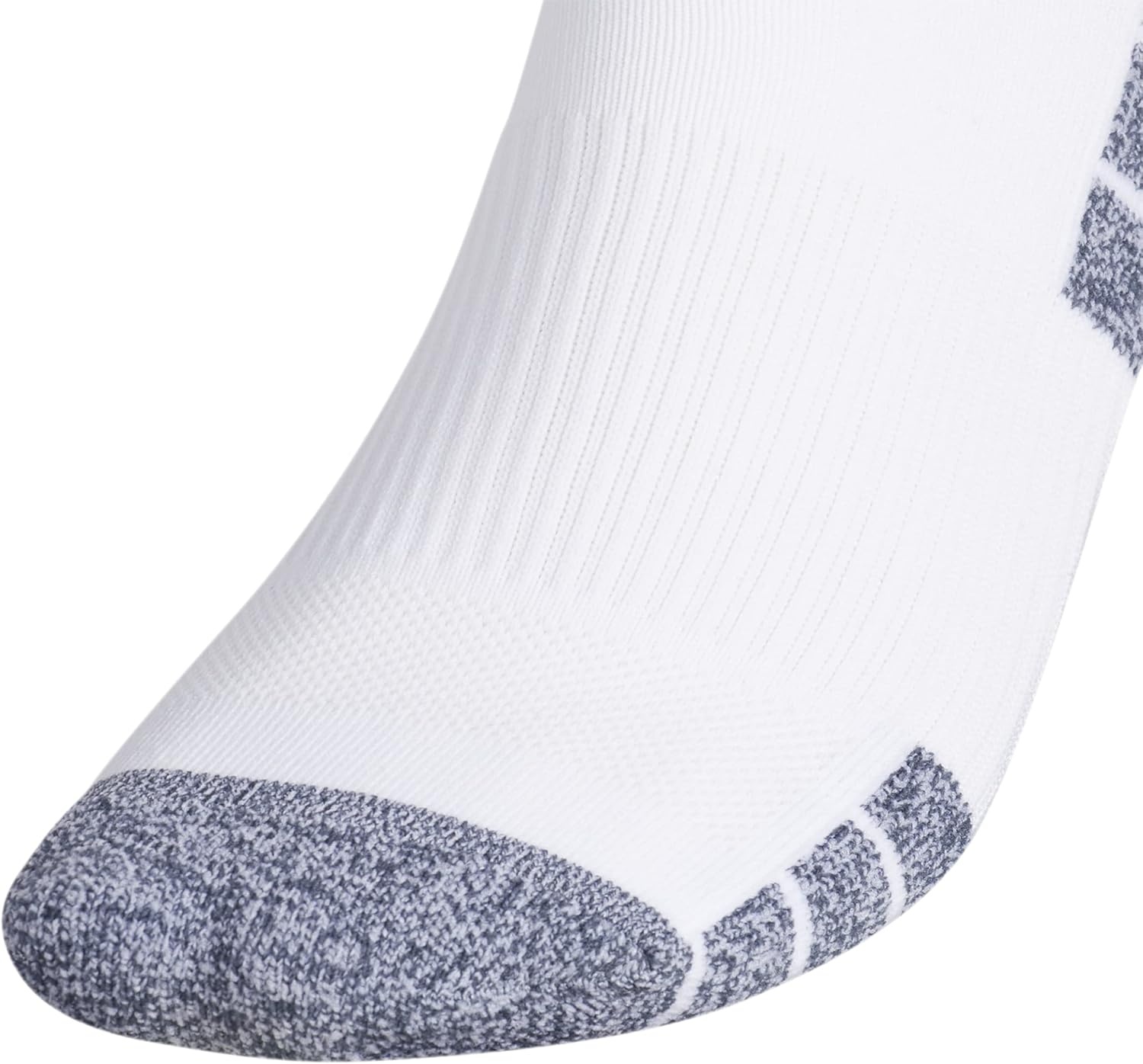 image:imageadidas unisex 3stripe Hoop Soccer Socks 1pair With Arch Compression for a Secure FitWhiteBlack