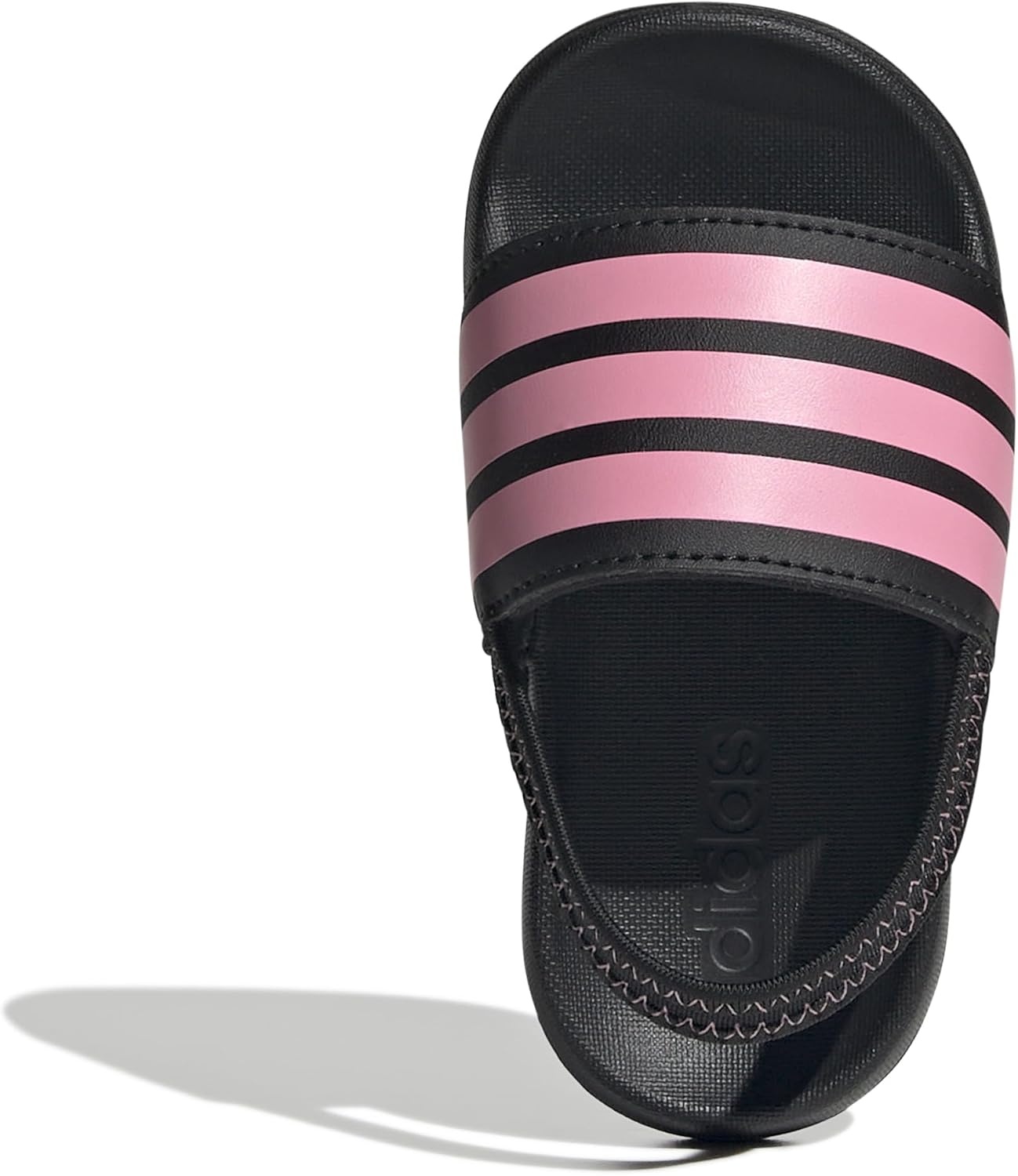 image:imageadidas unisexbaby Adilette EstrapBlackBliss PinkBlack