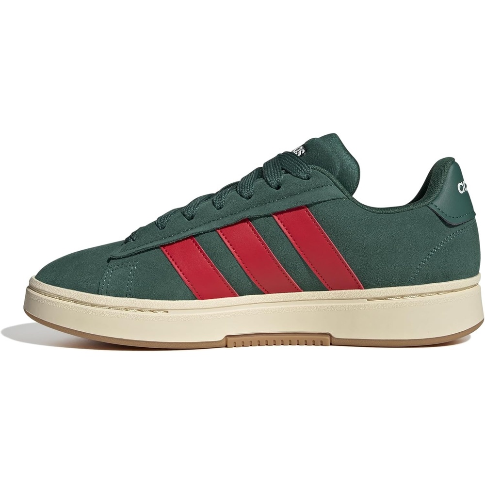 image:imageAdidas Mens Grand Court AlphaCollegiate GreenBetter ScarletOff White