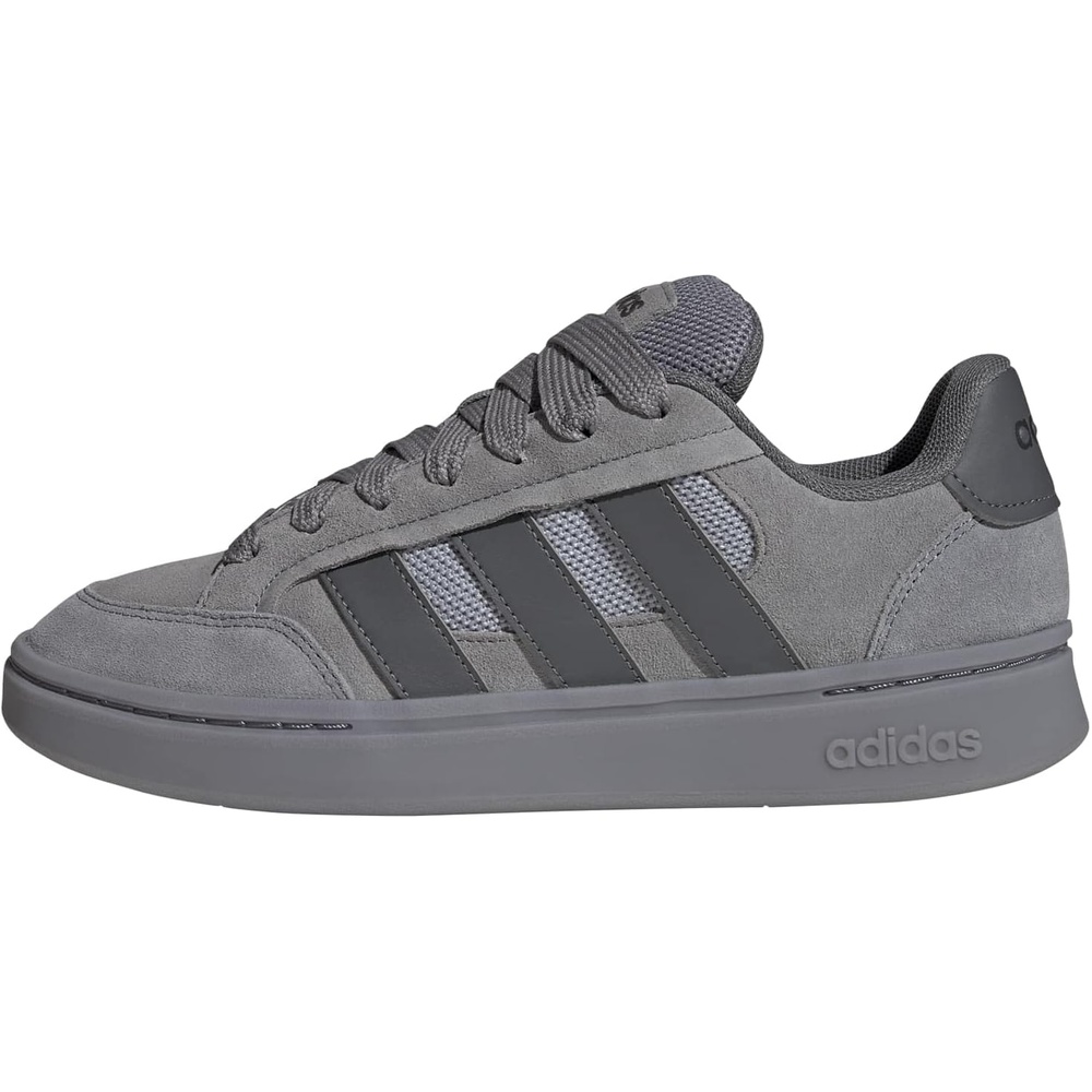 image:imageAdidas Mens Grand Court AlphaGreyGreyHalo Silver