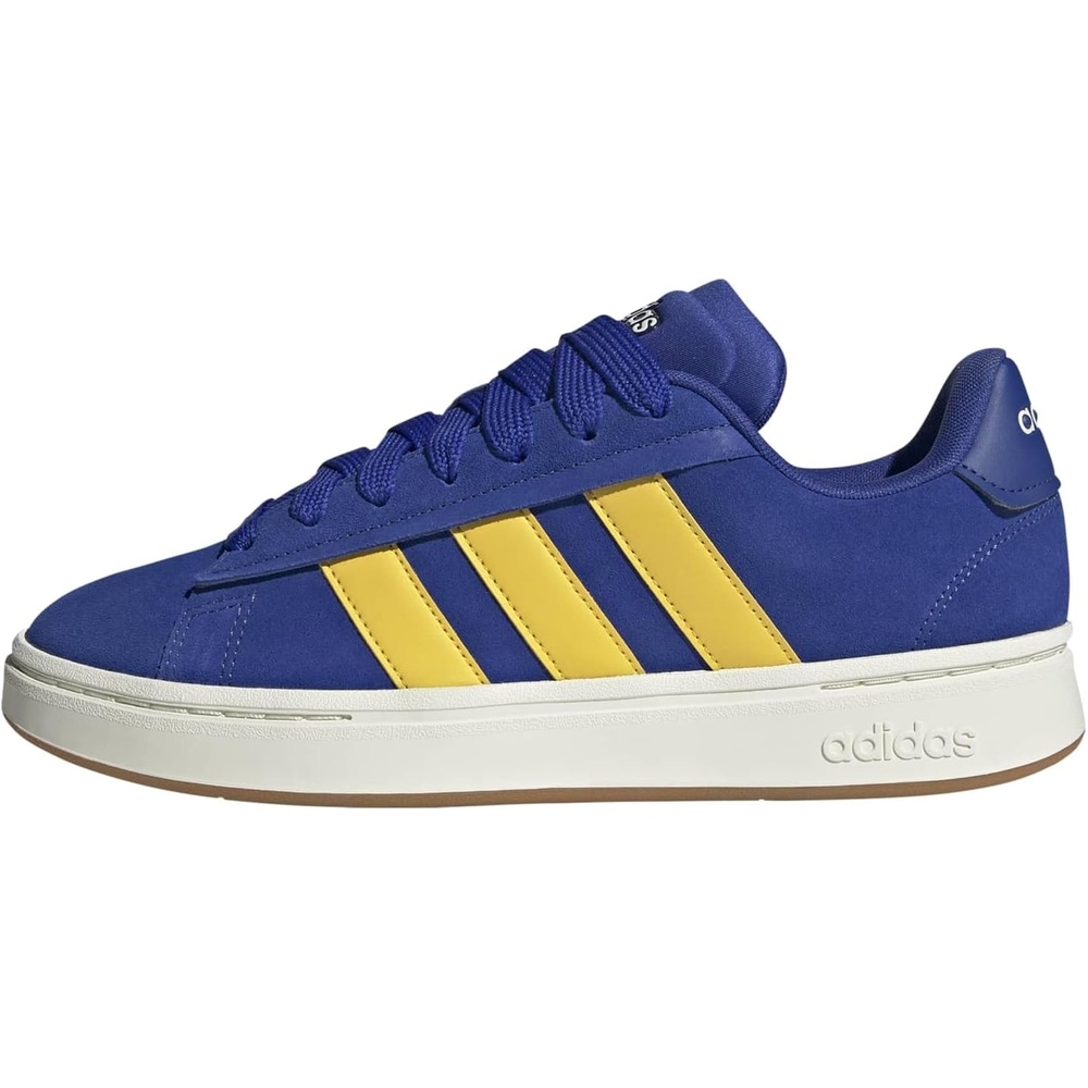 image:imageAdidas Mens Grand Court AlphaSemi Lucid BlueUtility YellowOff White