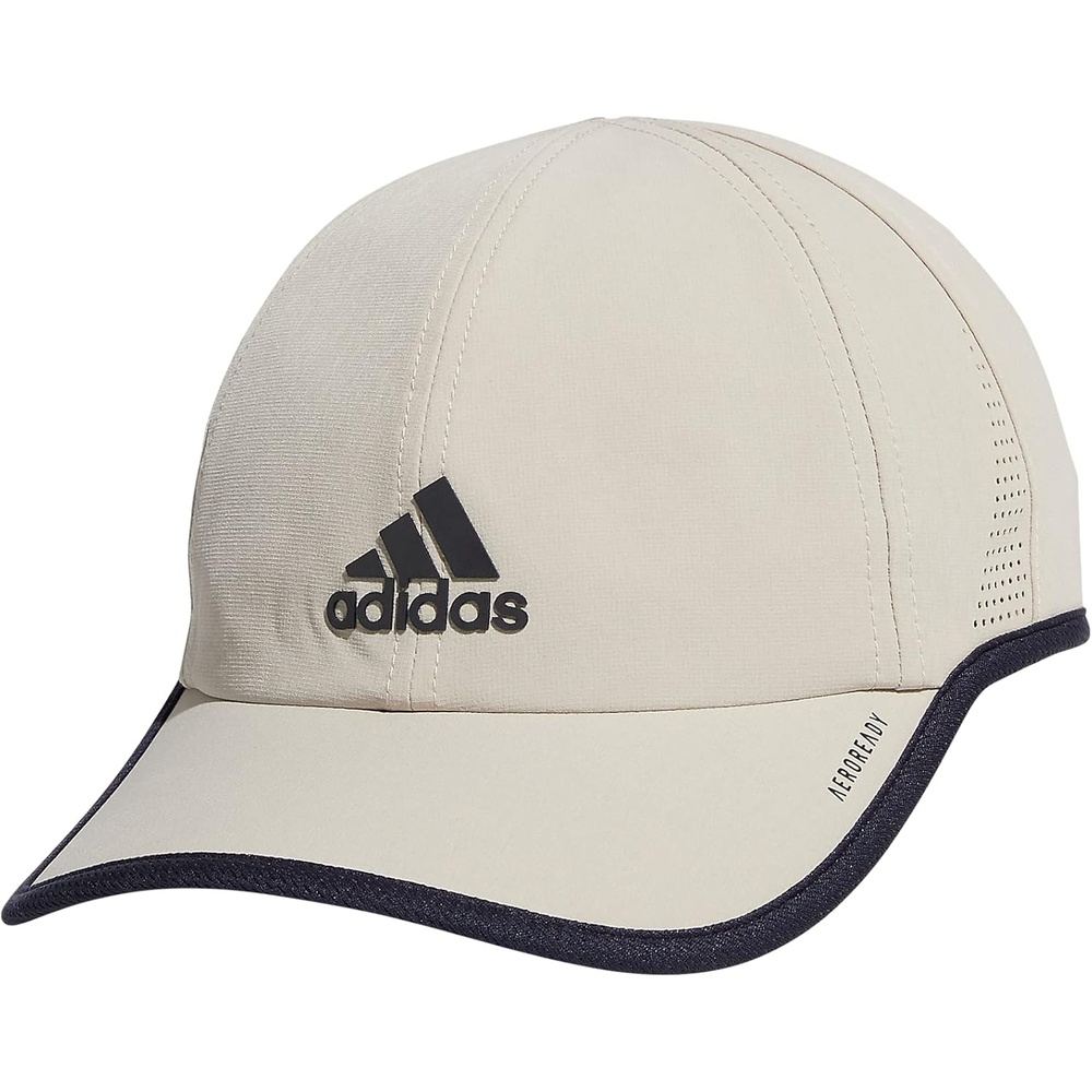 image:imageAdidas Mens Superlite Hat Lightweight Athletic Running Cap for WorkoutsWonder BeigeLegend Ink Blue20
