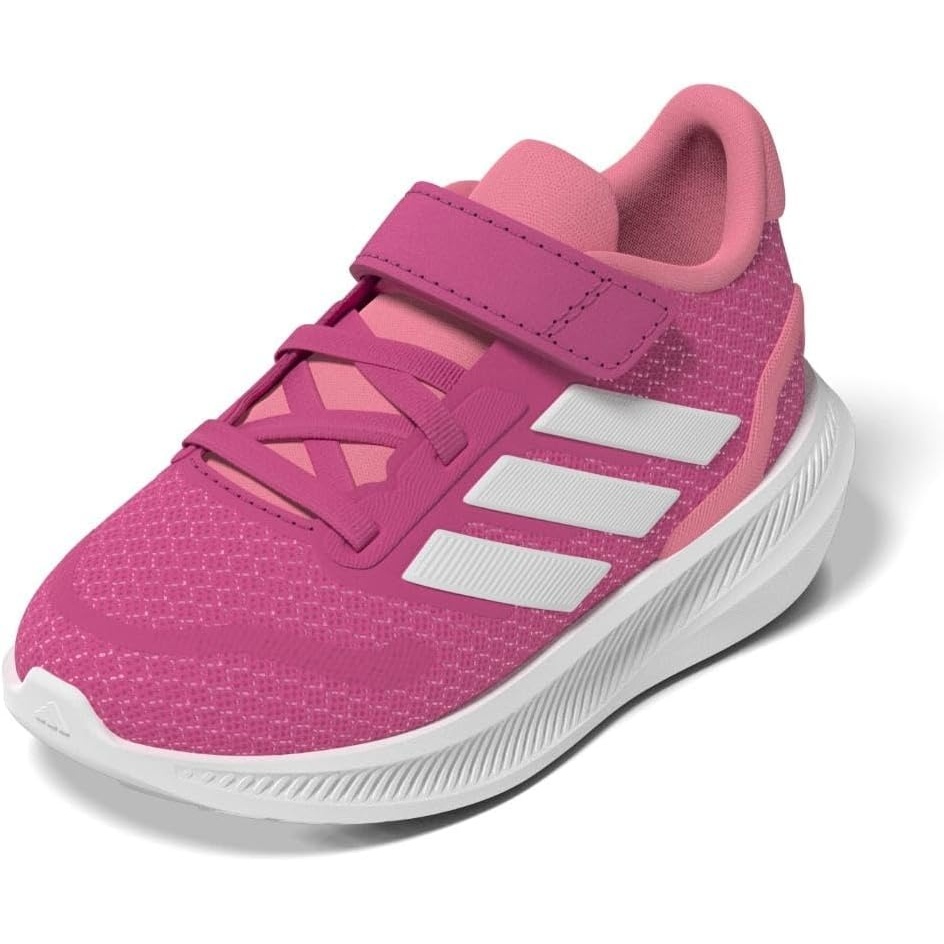 image:imageadidas BabyBoys Marvel Run Falcon 5 Elastic Lace amp StrapPulse MagentaWhiteBliss Pink