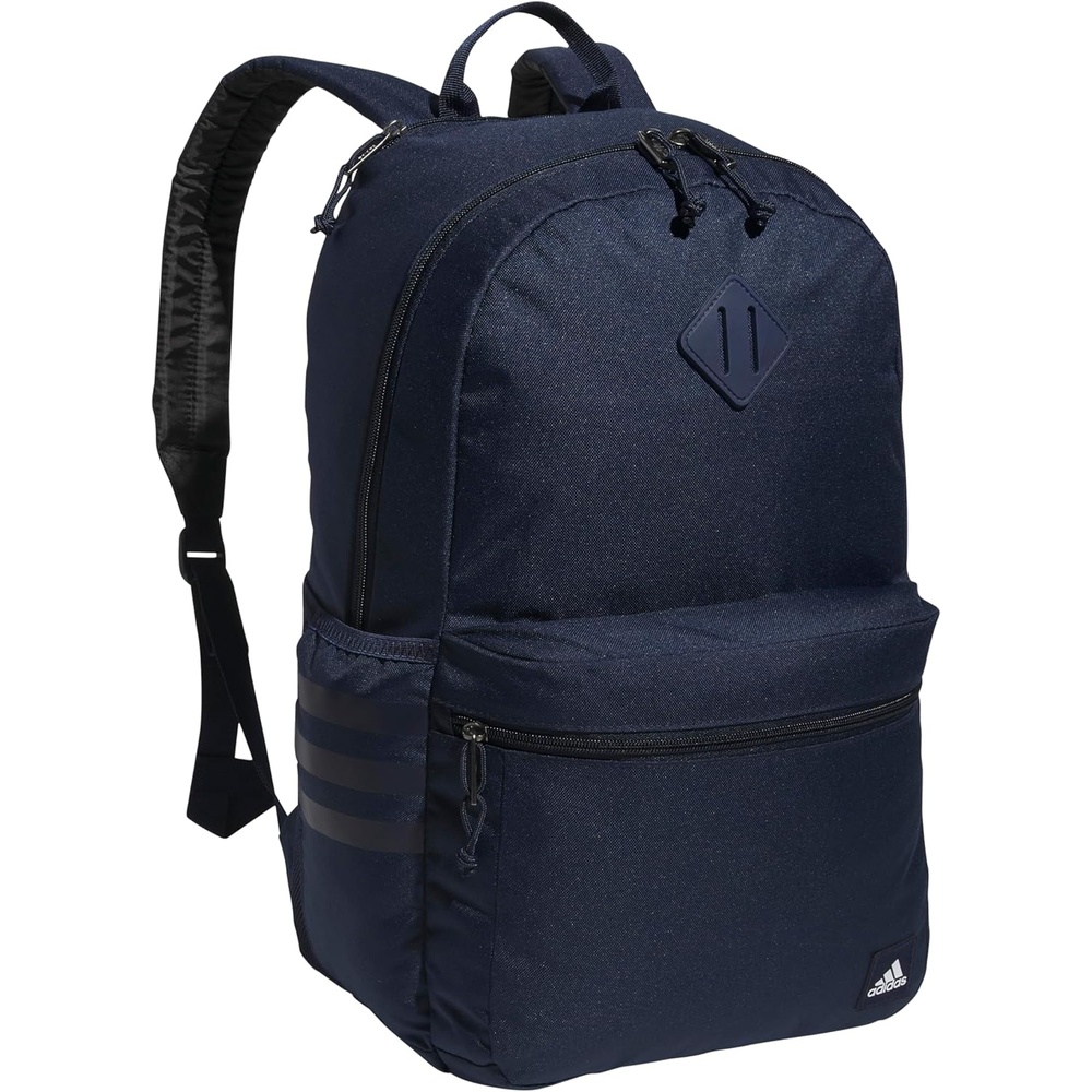 image:imageadidas Classic 3Stripe Backpack for Laptop School and Travel 28LCollegiate NavyWhiteBlack50