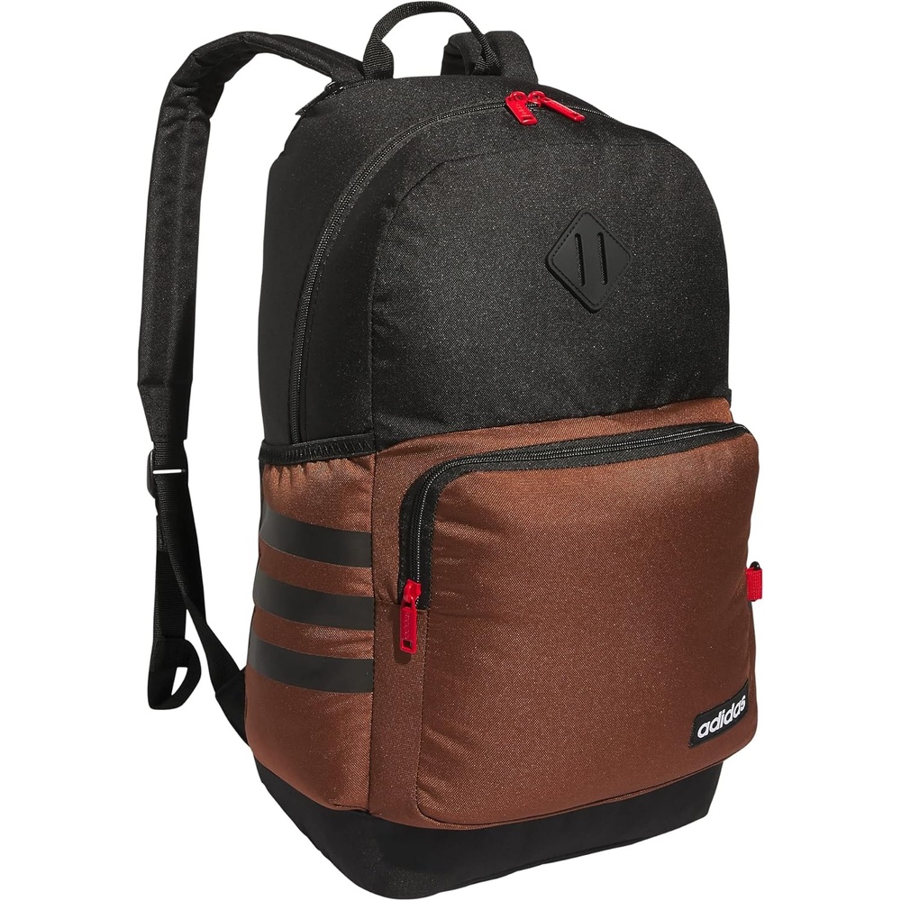 image:imageadidas Classic 3Stripe Backpack for Laptop School and Travel 28LPreloved BrownBlack40