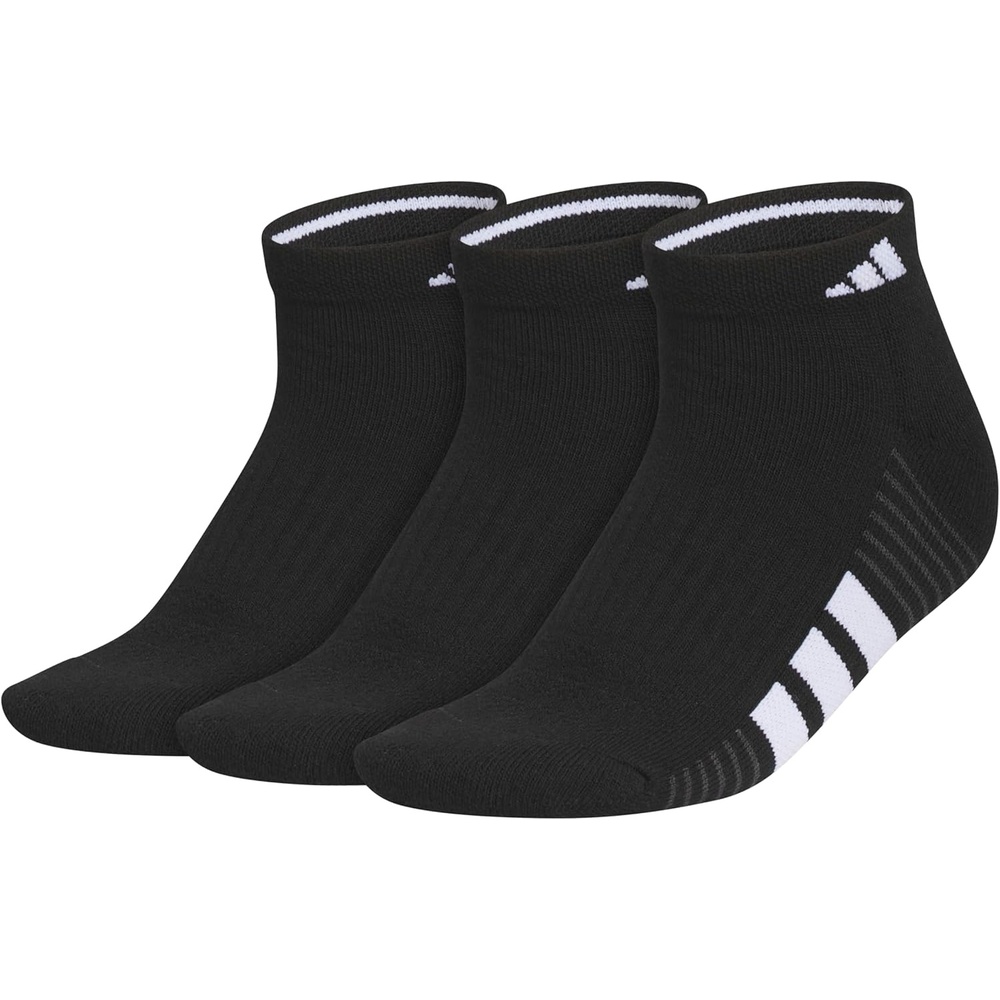 image:imageadidas Cushioned 30 3Pack Low CutBlackWhiteCarbon Grey4