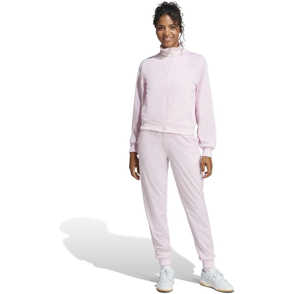 image:imageadidas Essentials Feelcozy Track SuitClear Pink