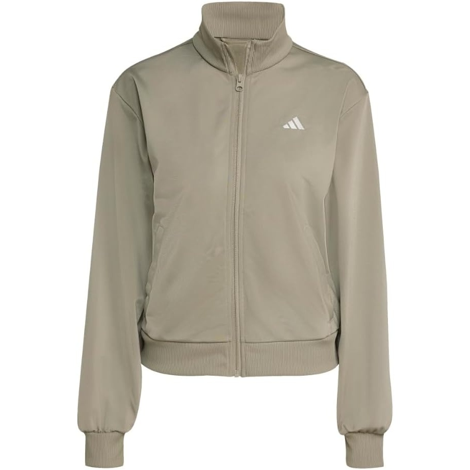 image:imageadidas Essentials Feelcozy Track SuitSilver Pebble