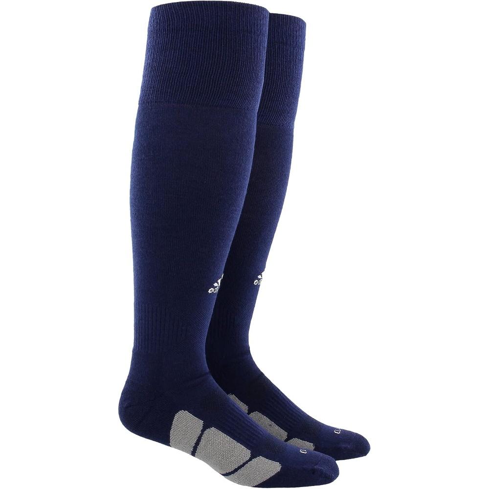 image:imageadidas Icon Baseball Softball Socks 1Pair Durable Over the Calf Length for Boys Girls Men and WomenTeam Navy BlueLight Onix GreyWhite