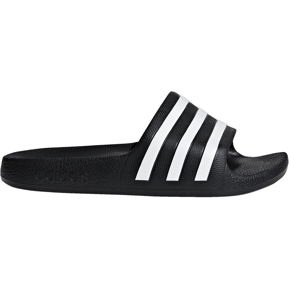 image:imageadidas Kids Adilette Aqua Slide SandalsBlackWhiteBlack