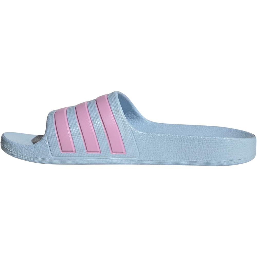 image:imageadidas Kids Adilette Aqua Slide SandalsBlueBliss LilacBlue