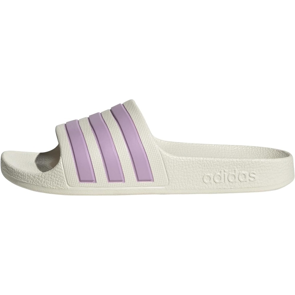 image:imageadidas Kids Adilette Aqua Slide SandalsOff WhiteBliss LilacOff White