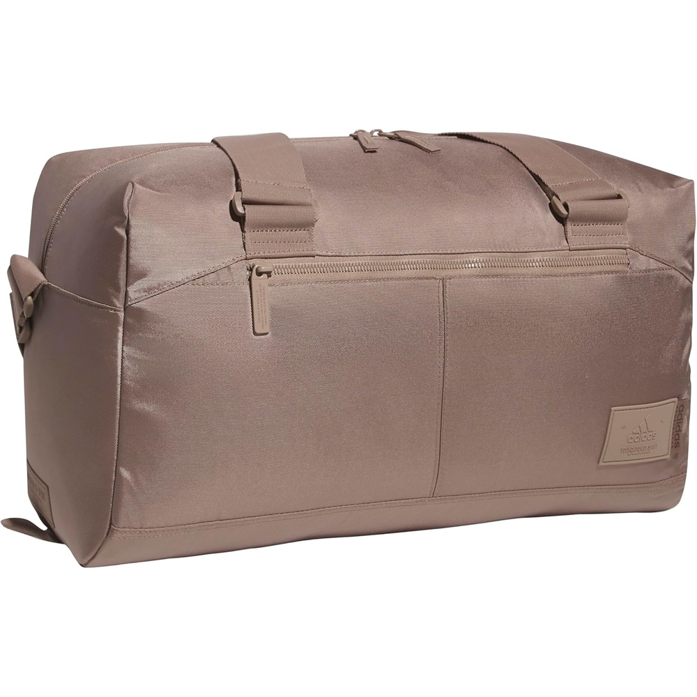 image:imageadidas Lounge Premium Sport Duffel Bag for Travel and Gym Alumina Beige One SizeChalky Brown