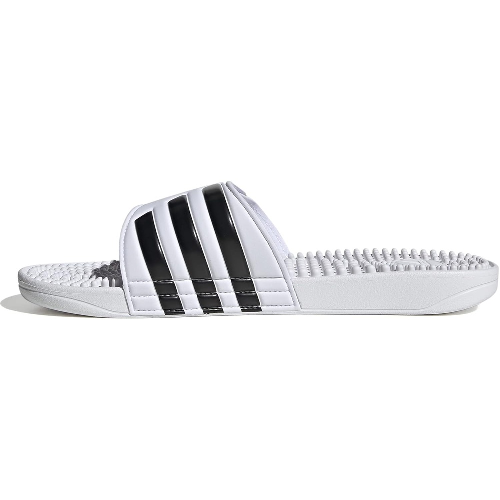 image:imageadidas Mens Adissage Slide SandalsWhiteCore BlackWhite