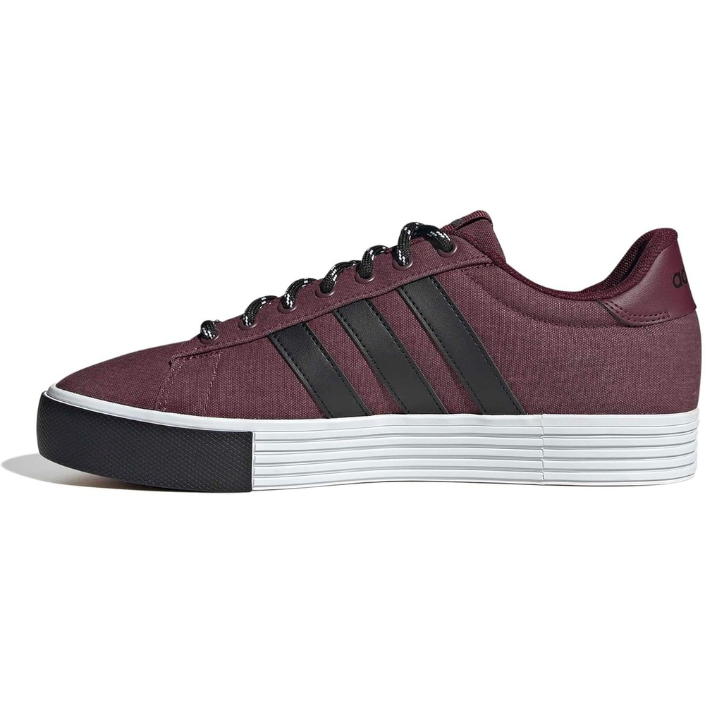 image:imageadidas Mens Daily 40 ShoeMaroonBlackWhite