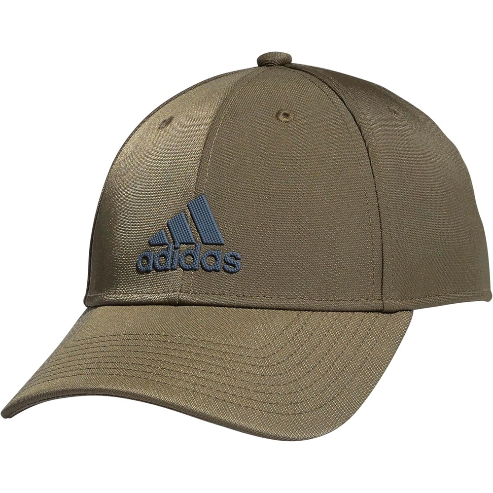 image:imageadidas Mens Decision Structured Adjustable CapOlive Strata GreenOnix Grey
