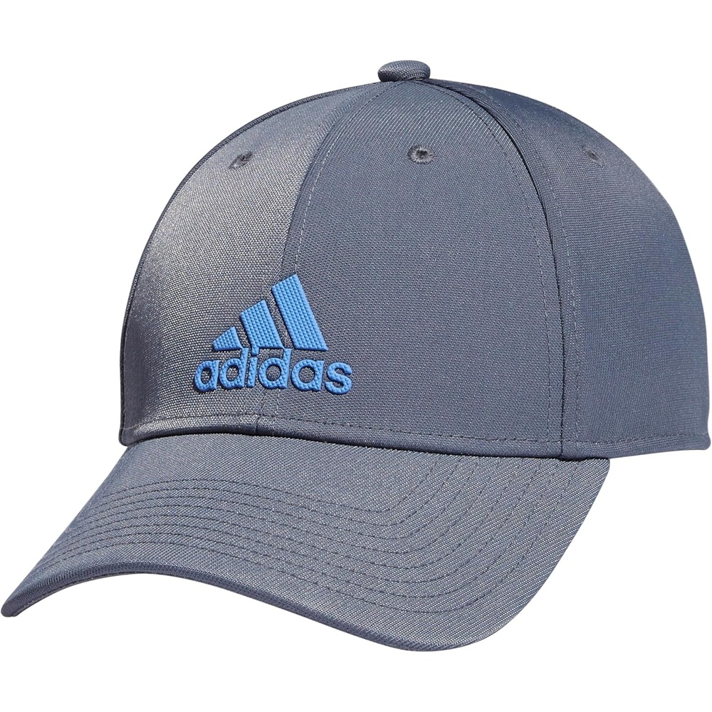 image:imageadidas Mens Decision Structured Adjustable CapOnix GreyBlue Fusion