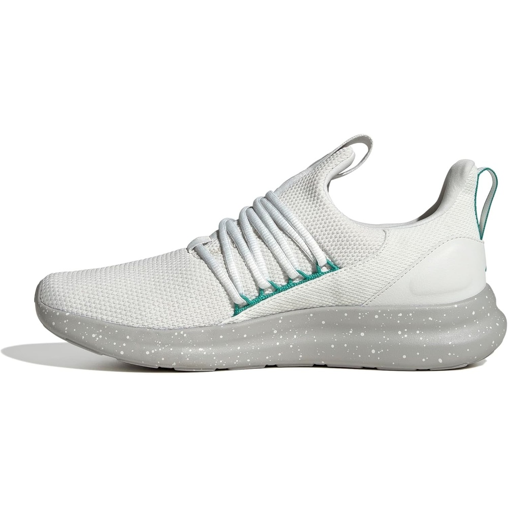 image:imageadidas Mens Lite Racer Adapt 70 Running ShoesCrystal WhitePure TealGrey