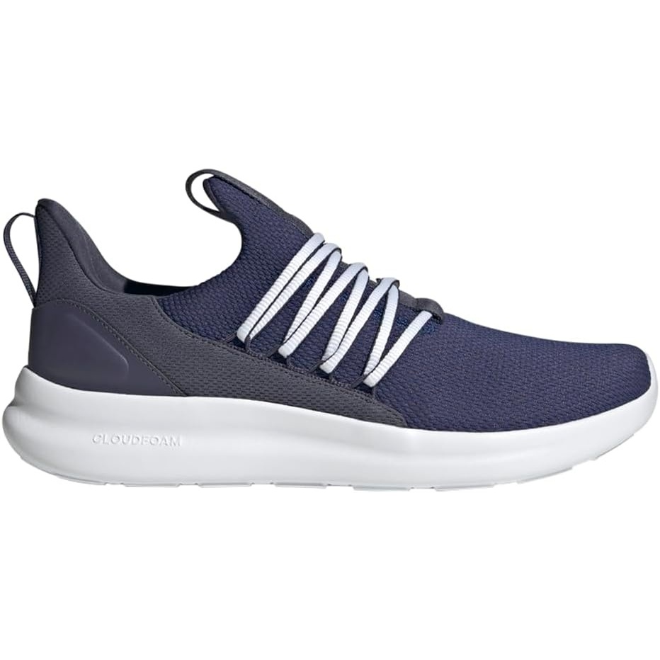 image:imageadidas Mens Lite Racer Adapt 70 Running ShoesDark BlueShadow NavyWhite