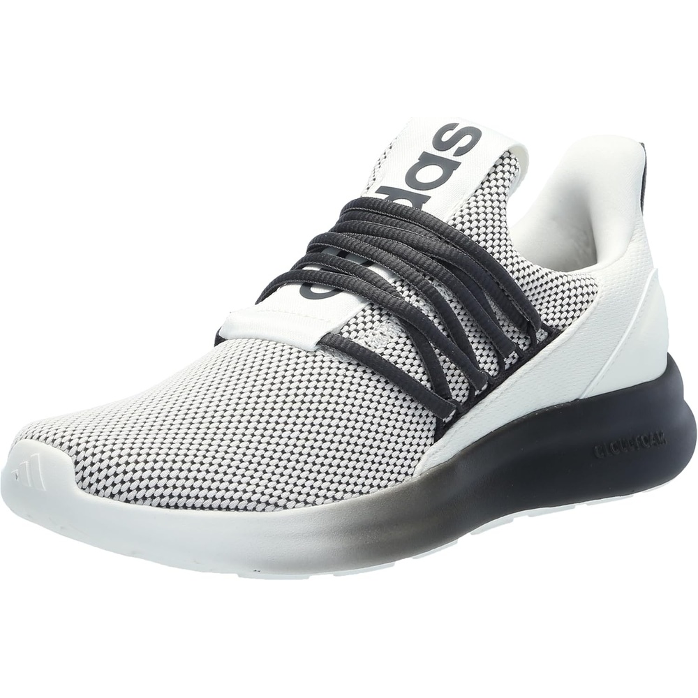 image:imageadidas Mens Lite Racer Adapt 70 Running ShoesOff WhiteCarbonGrey