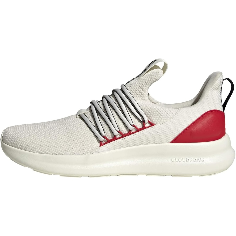 image:imageadidas Mens Lite Racer Adapt 70 Running ShoesOff WhiteOff WhiteBetter Scarlet