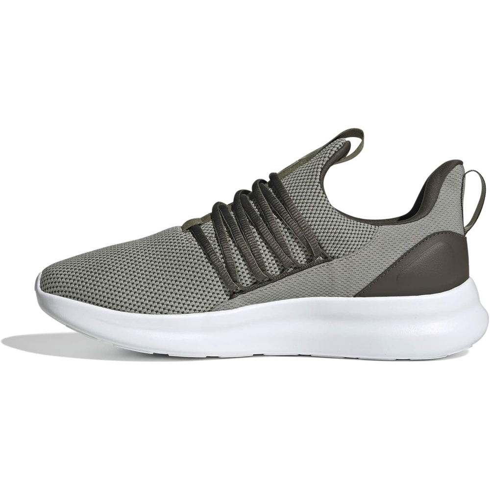 image:imageadidas Mens Lite Racer Adapt 70 Running ShoesSilver PebbleShadow OliveOlive Strata
