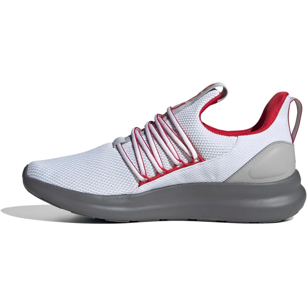 image:imageadidas Mens Lite Racer Adapt 70 Running ShoesWhiteBetter ScarletGrey