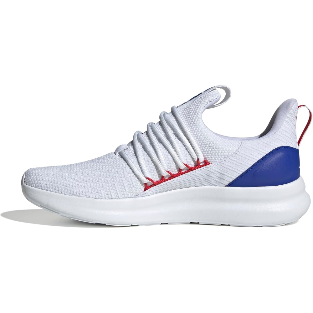 image:imageadidas Mens Lite Racer Adapt 70 Running ShoesWhiteBetter ScarletLucid Blue