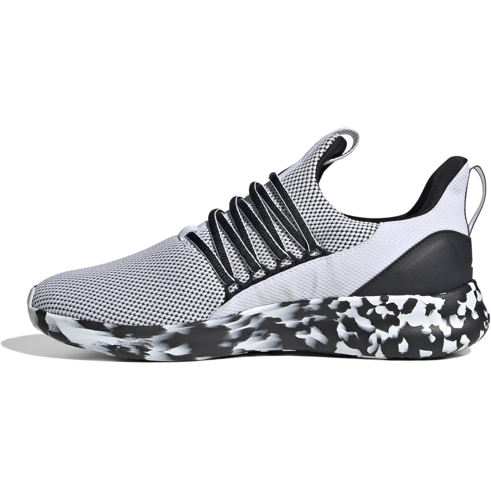 image:imageadidas Mens Lite Racer Adapt 70 Running ShoesWhiteBlackBlack