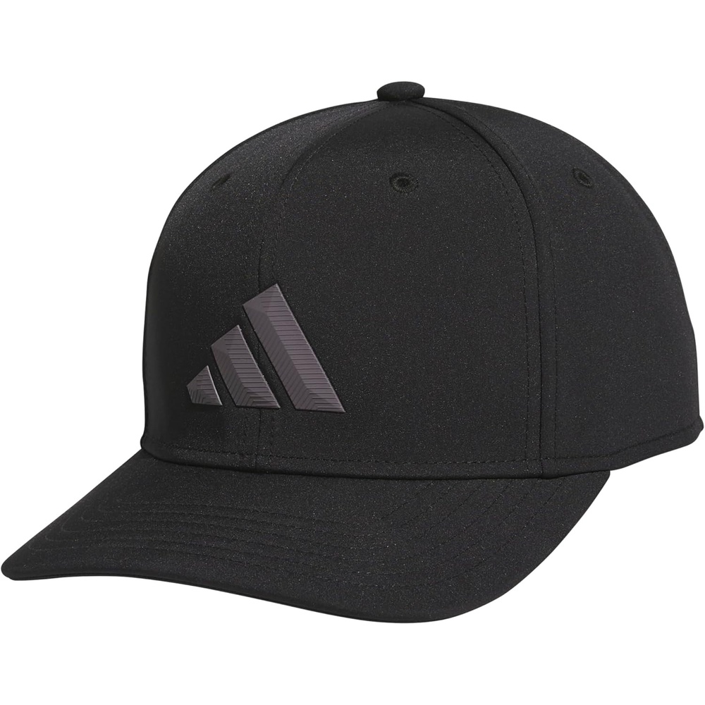 image:imageadidas Mens Midrange Hat Athletic Snapback Cap with LogoBlackGrey Strata3bar