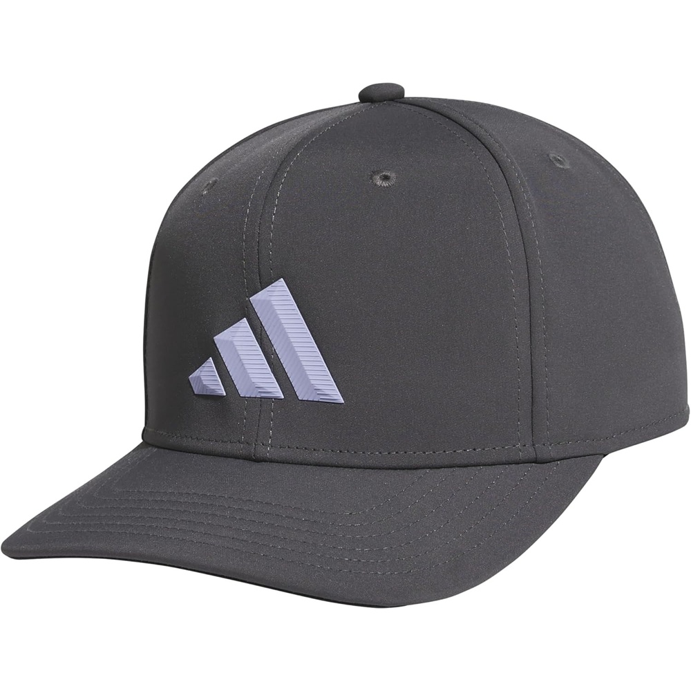 image:imageadidas Mens Midrange Hat Athletic Snapback Cap with LogoGrey SixViolet Tone Purple3bar