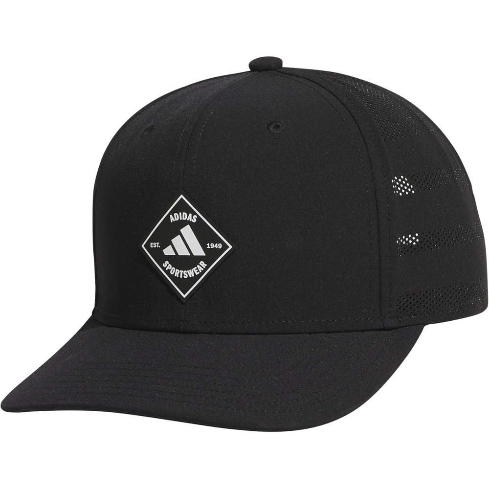 image:imageadidas Mens QuickDry Floatie Waterproof Hat Lightweight Snapback CapBlackWhite