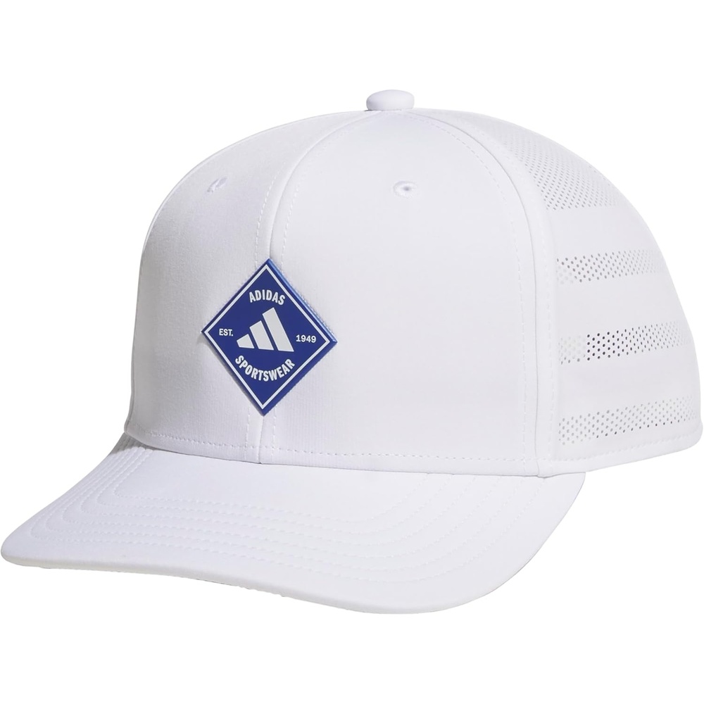image:imageadidas Mens QuickDry Floatie Waterproof Hat Lightweight Snapback CapWhiteTeam Royal Blue