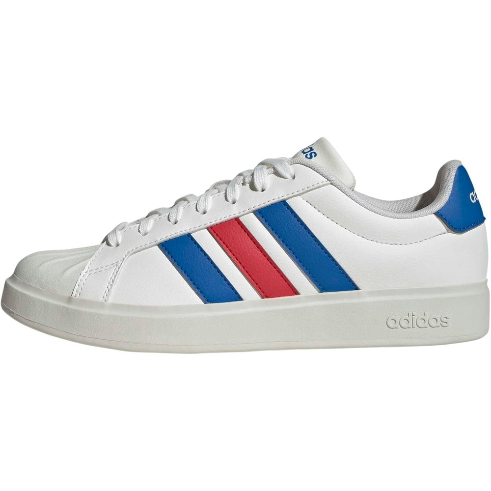 image:imageadidas Mens StreettalkWhiteBright RoyalPure Ruby