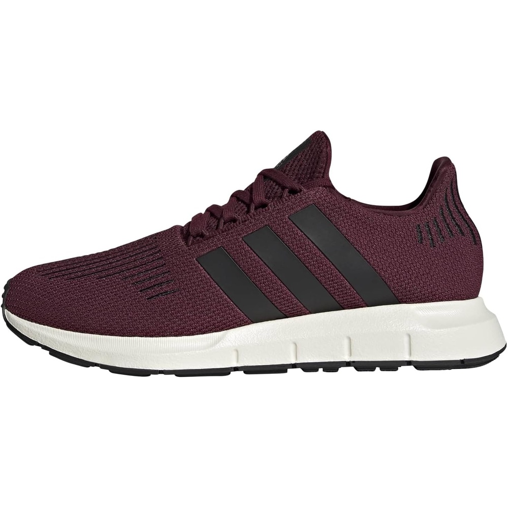 image:imageadidas Mens Swift Run 10MaroonBlackOff White